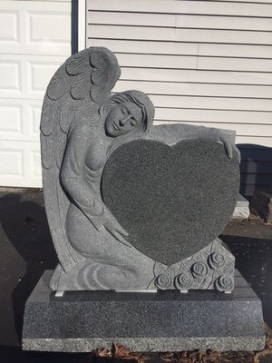 Gray Angel Upright