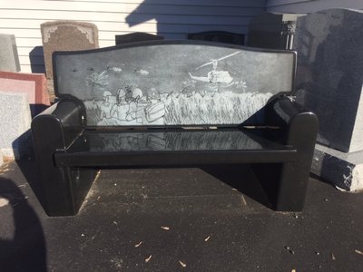 Black Couch Bench